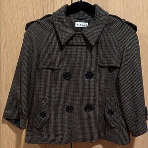 Ben Sherman plaid button jacket
